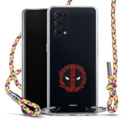 New Carry Case Transparent Stoff colourful/silber