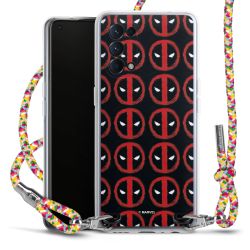 New Carry Case Transparent Stoff colourful/silber