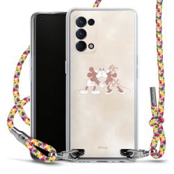 New Carry Case Transparent Stoff colourful/silber