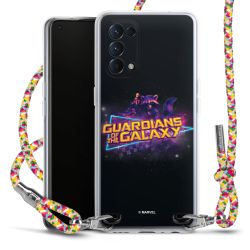 New Carry Case Transparent Stoff colourful/silber