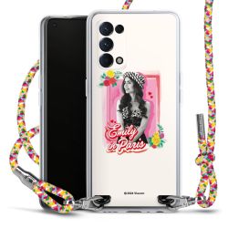 New Carry Case Transparent Stoff colourful/silber