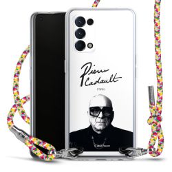 New Carry Case Transparent Stoff colourful/silber