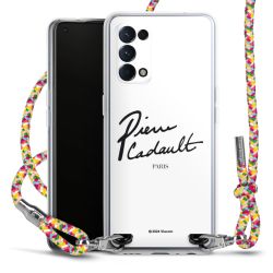 New Carry Case Transparent Stoff colourful/silber