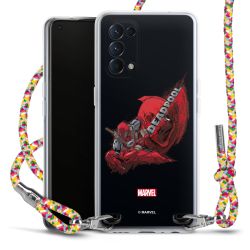 New Carry Case Transparent Stoff colourful/silber