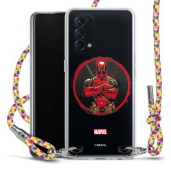 New Carry Case Transparent Stoff colourful/silber