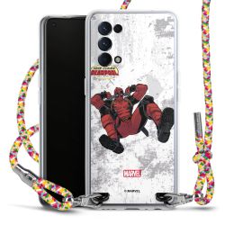 New Carry Case Transparent Stoff colourful/silber