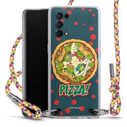 New Carry Case Transparent Stoff colourful/silber