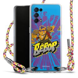 New Carry Case Transparent Stoff colourful/silber