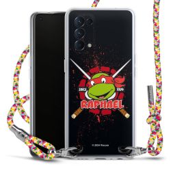 New Carry Case Transparent Stoff colourful/silber