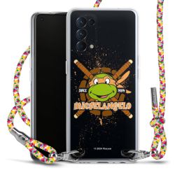 New Carry Case Transparent Stoff colourful/silber