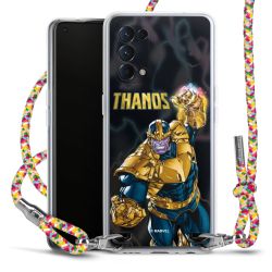 New Carry Case Transparent Stoff colourful/silber