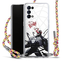 New Carry Case Transparent Stoff colourful/silber