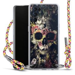 New Carry Case Transparent Stoff colourful/silber