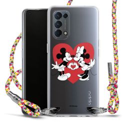 New Carry Case Transparent Stoff colourful/silber