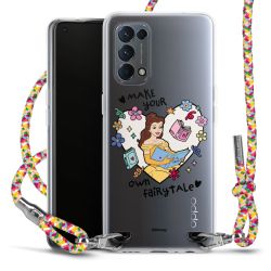 New Carry Case Transparent Stoff colourful/silber