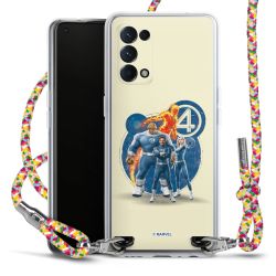 New Carry Case Transparent Stoff colourful/silber