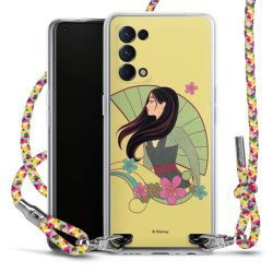 New Carry Case Transparent Stoff colourful/silber