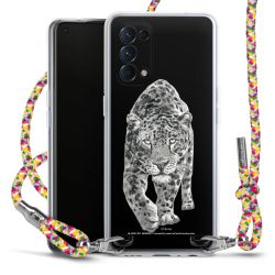 New Carry Case Transparent Stoff colourful/silber