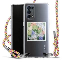 New Carry Case Transparent Stoff colourful/silber