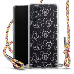 New Carry Case Transparent Stoff colourful/silber