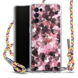 New Carry Case Transparent Stoff colourful/silber