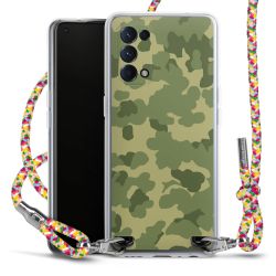 New Carry Case Transparent Stoff colourful/silber