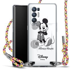 New Carry Case Transparent Stoff colourful/silber