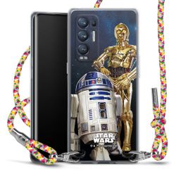 New Carry Case Transparent Stoff colourful/silber