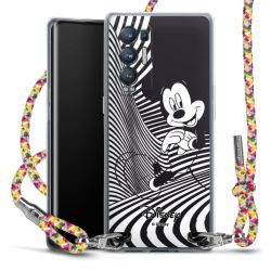 New Carry Case Transparent Stoff colourful/silber