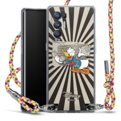 New Carry Case Transparent Stoff colourful/silber