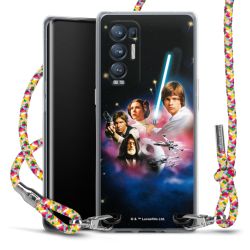 New Carry Case Transparent Stoff colourful/silber