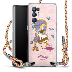 New Carry Case Transparent Stoff colourful/silber