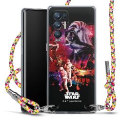 New Carry Case Transparent Stoff colourful/silber