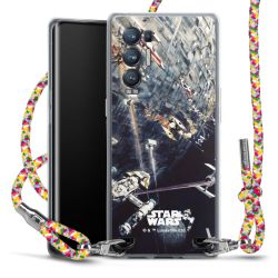 New Carry Case Transparent Stoff colourful/silber