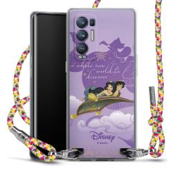 New Carry Case Transparent Stoff colourful/silber