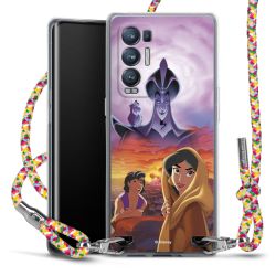 New Carry Case Transparent Stoff colourful/silber