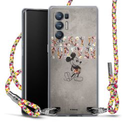 New Carry Case Transparent Stoff colourful/silber