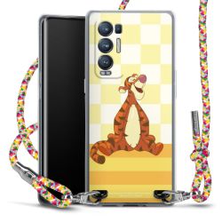 New Carry Case Transparent Stoff colourful/silber