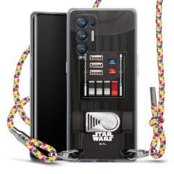 New Carry Case Transparent Stoff colourful/silber