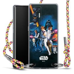 New Carry Case Transparent Stoff colourful/silber