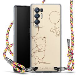 New Carry Case Transparent Stoff colourful/silber