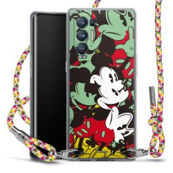 New Carry Case Transparent Stoff colourful/silber