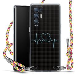 New Carry Case Transparent Stoff colourful/silber