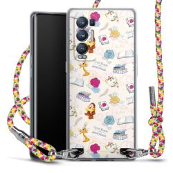 New Carry Case Transparent Stoff colourful/silber