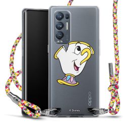 New Carry Case Transparent Stoff colourful/silber