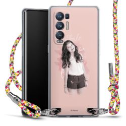 New Carry Case Transparent Stoff colourful/silber