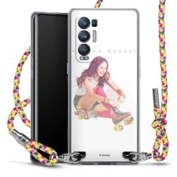 New Carry Case Transparent Stoff colourful/silber