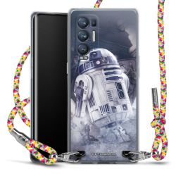 New Carry Case Transparent Stoff colourful/silber