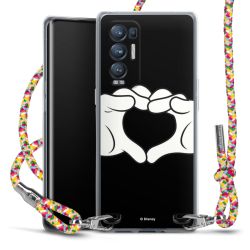 New Carry Case Transparent Stoff colourful/silber