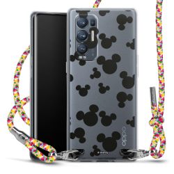 New Carry Case Transparent Stoff colourful/silber